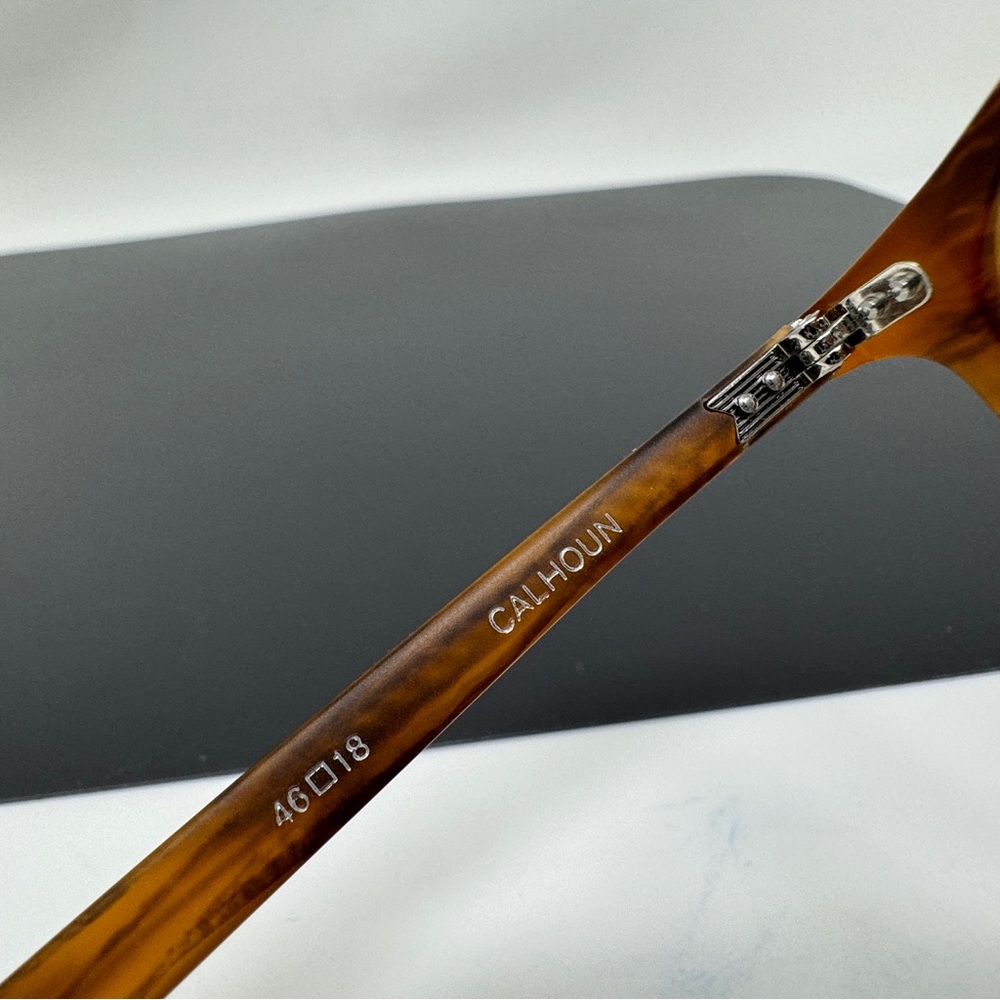 KREWE Tortoiseshell Round Eyeglass Frames - Picture 6 of 11